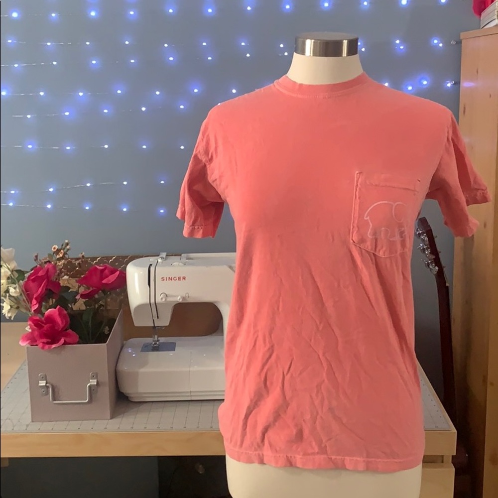 DISCONTINUED Coral Ivory Ella T-Shirt A010